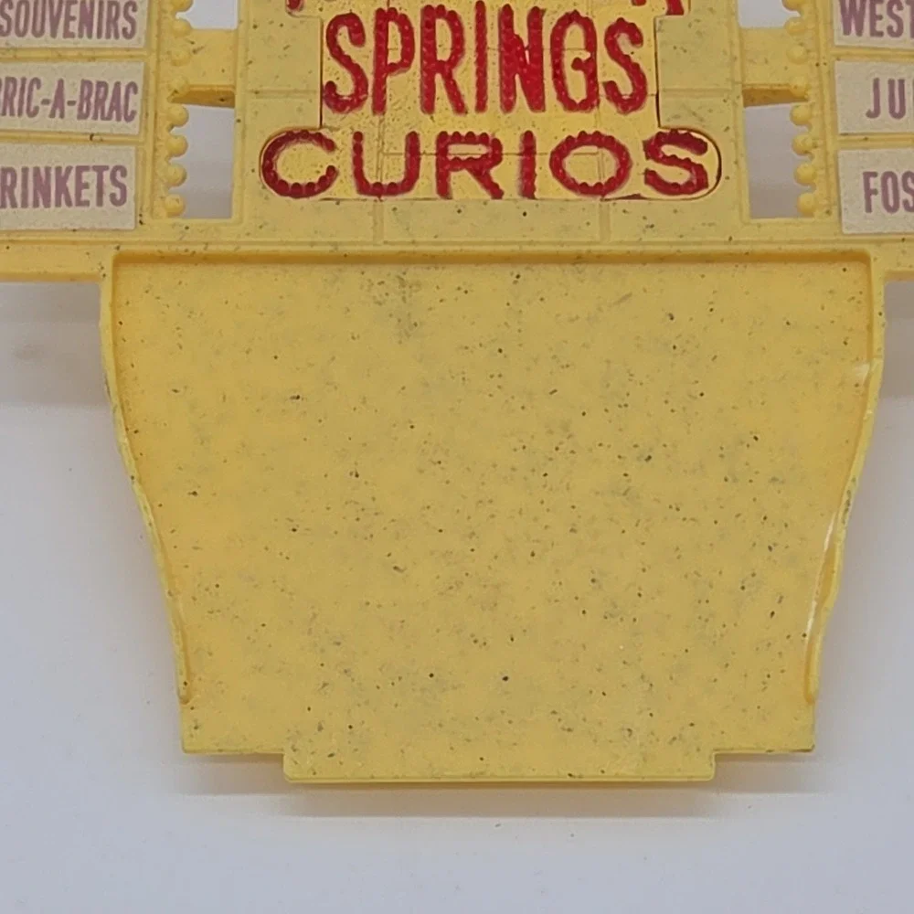 2005 Disney Pixar Cars Radiator Springs Lizzie's Curio Shop - Light Up Sign ONLY